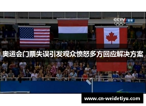 奥运会门票失误引发观众愤怒多方回应解决方案